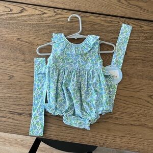Little English bubble romper